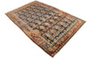 4'2"x6'5" Malayir Hand Knotted