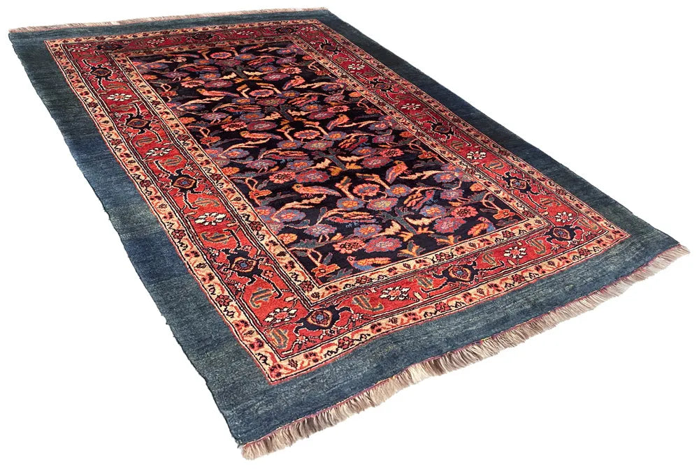4'2"x6"6 Bidjar Hand Knotted