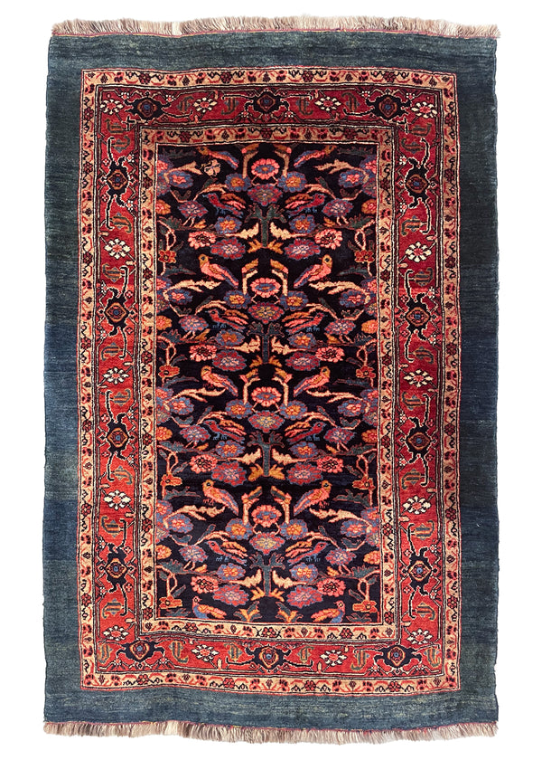 4'2"x6"6 Bidjar Hand Knotted