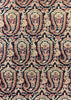 4'2"x6'6" Sennah "Boteh" Hand Knotted