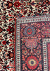 4'2"x6'7" Farahan Sarouk Hand Knotted