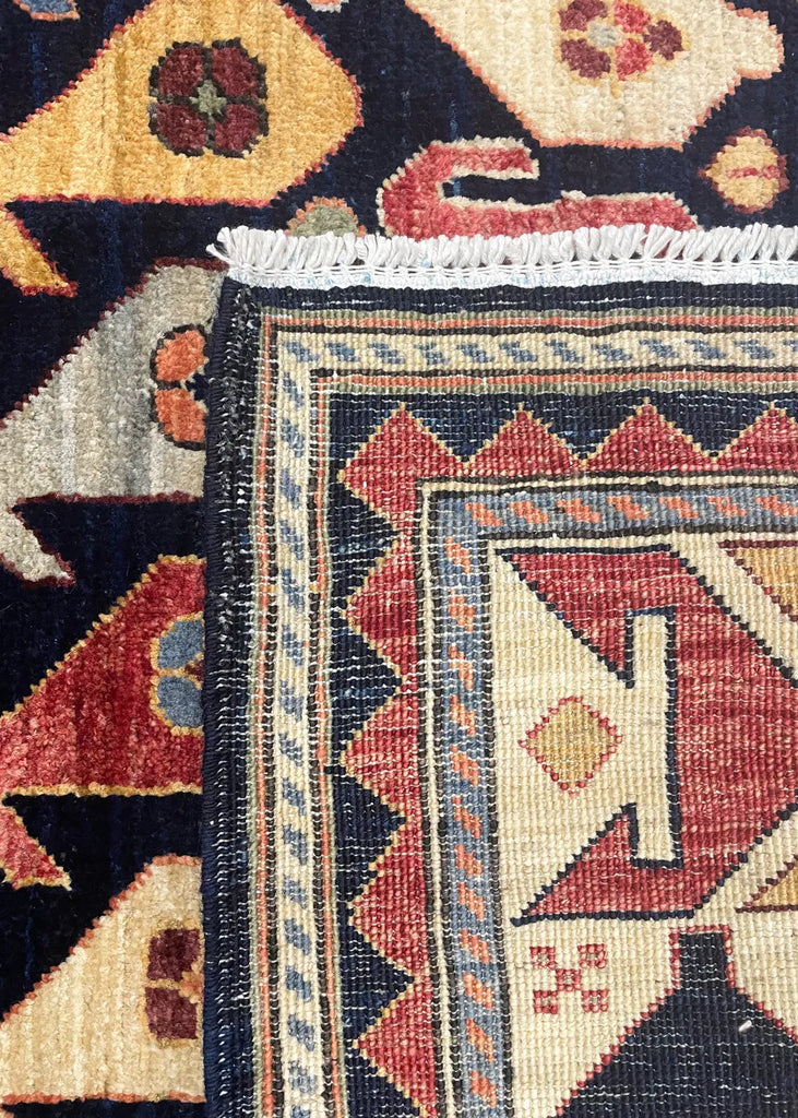 4'2"x6' Genje Hand Knotted