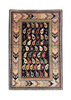 4'2"x6' Genje Hand Knotted