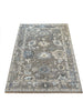 4'2"x6 Oushak Hand Knotted