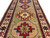 4'2"x7'9" Afghan-Moghan Hand Knotted
