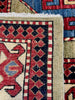 4'2"x7'9" Afghan-Moghan Hand Knotted