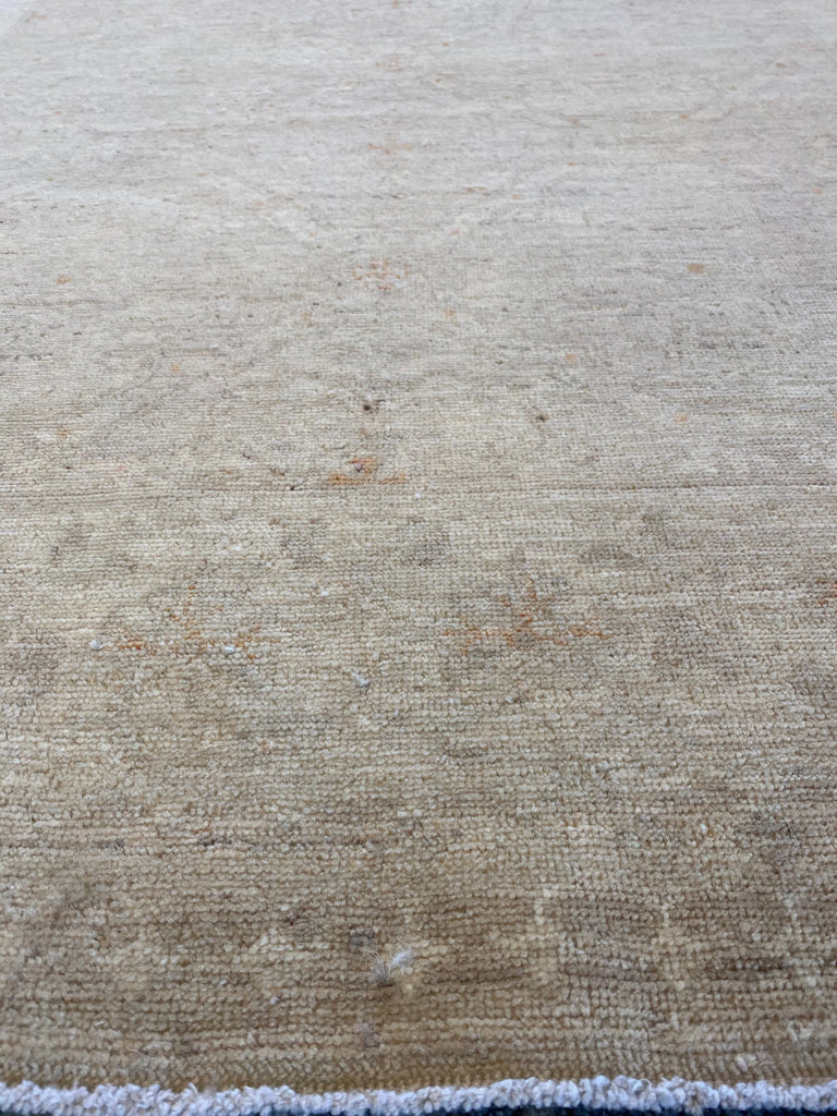 4'2x9'8 Kerman Hand Knotted