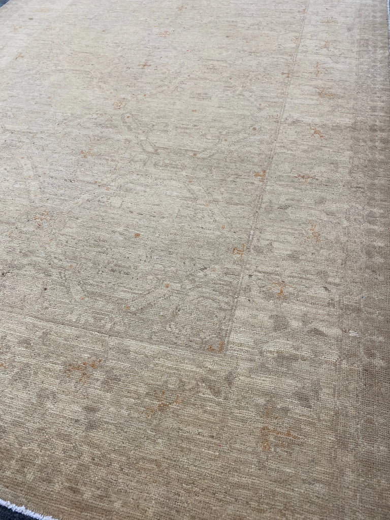 4'2x9'8 Kerman Hand Knotted