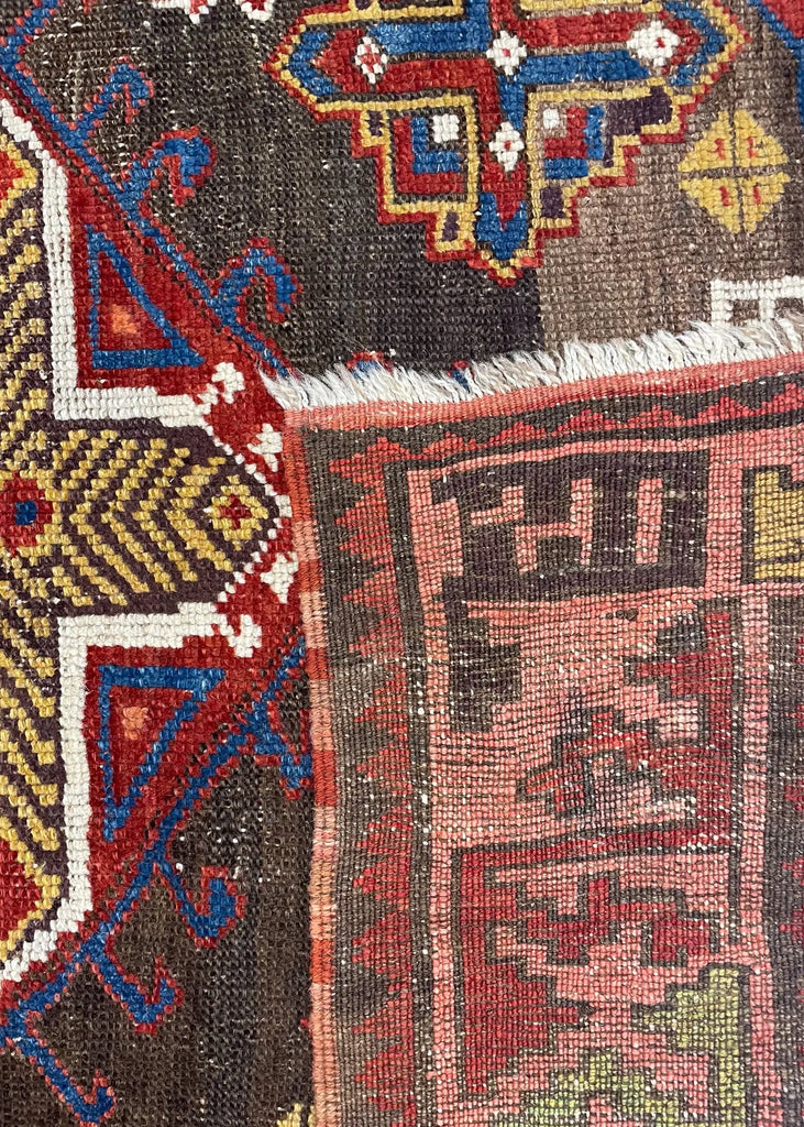 4'3"x6'1" Karapinar Hand Knotted