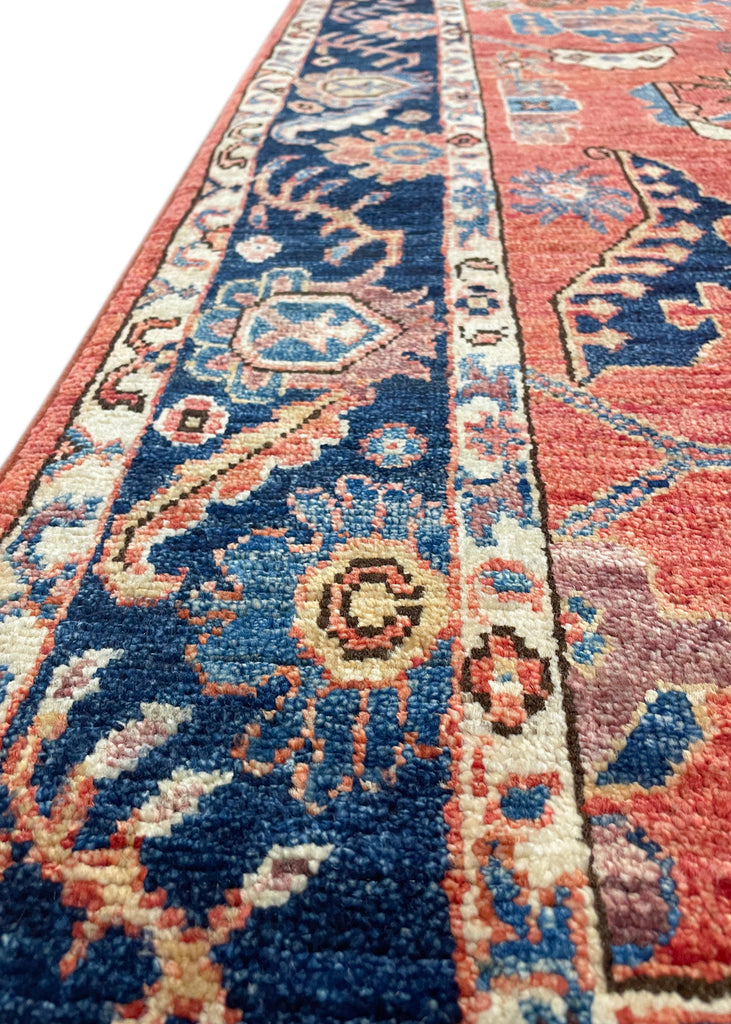 4'3"x6'4" Serapi Hand Knotted