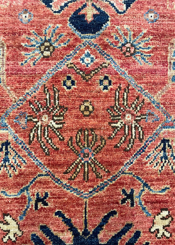 4'3"x6'4" Serapi Hand Knotted