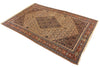 4'3x6'5 Sennah Hand Knotted