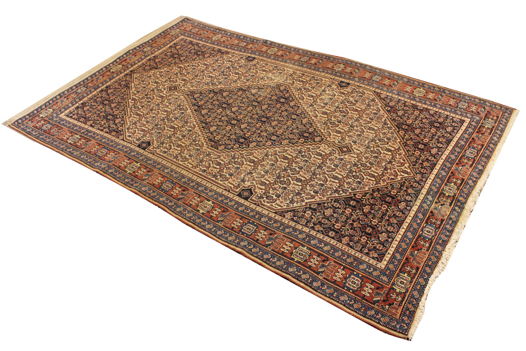 4'3x6'5 Sennah Hand Knotted
