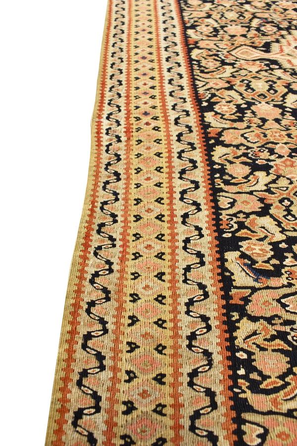 4'3x6'5 Sennah Kilim Hand Woven