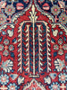 4'3"x6'6" Kashan Hand Knotted
