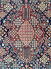 4'3"x6'6" Kashan Hand Knotted
