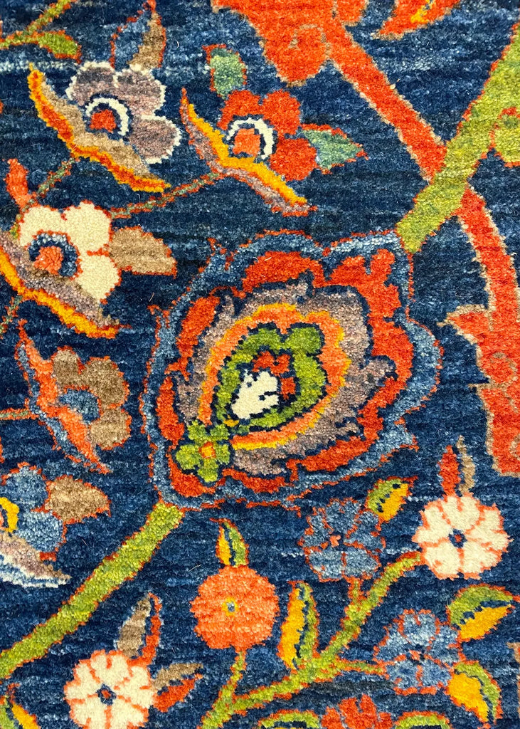 4'3"x6'8" Halvai Bidjar Hand Knotted