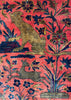 4'3"x6'8" Kashan Hand Knotted