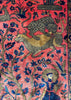 4'3"x6'8" Kashan Hand Knotted