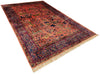 4'3"x6'8" Kashan Hand Knotted