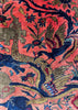 4'3"x6'8" Kashan Hand Knotted