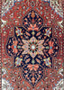 4'3"x6'9" Farahan Sarouk Hand Knotted