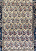 4'3"x6'9" Mohtasham Kashan Hand Knotted