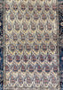 4'3"x6'9" Mohtasham Kashan Hand Knotted