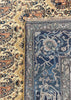 4'3"x6'9" Mohtasham Kashan Hand Knotted