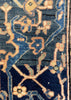 4'3"x6'9" Mohtasham Kashan Hand Knotted