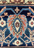 4'3"x6'9" Mohtasham Kashan Hand Knotted