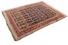 4'3x6' Afshar Hand Knotted