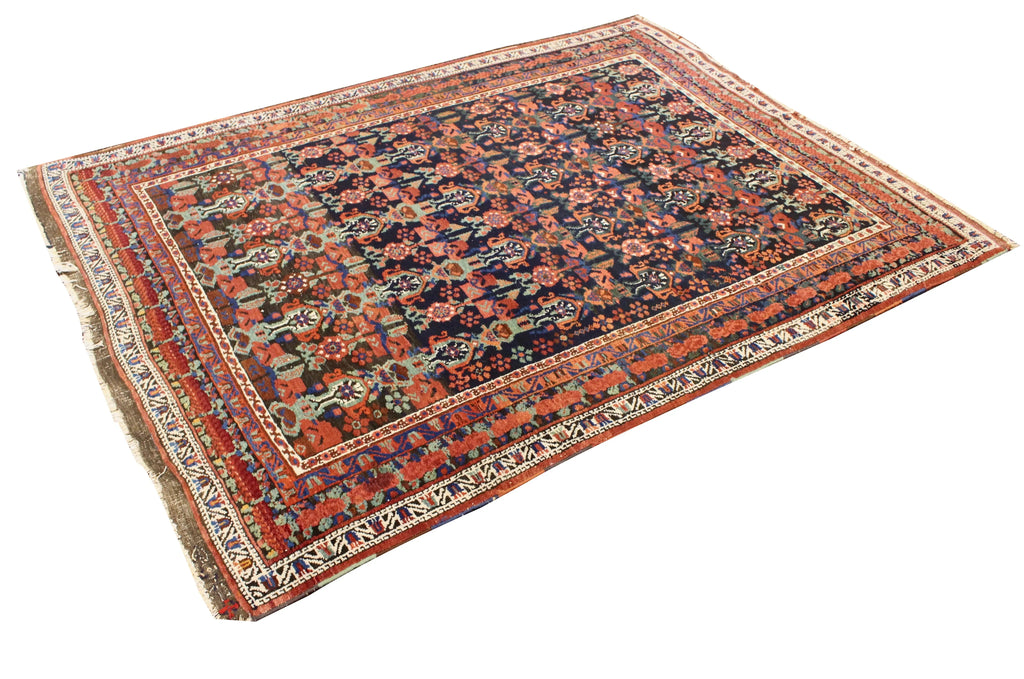 4'3x6' Afshar Hand Knotted