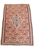 4'3x6' Sennah Kilim Hand Knotted