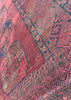 4'3"x7' Taghan Daulatabad Hand Knotted