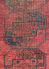 4'3"x7' Taghan Daulatabad Hand Knotted