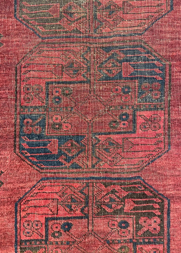 4'3"x7' Taghan Daulatabad Hand Knotted