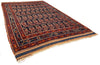 4'4"x5'2" Afshar Masanad Hand Knotted