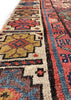 4'4"x5' Sauj Bolag Kurdish Fragment Hand Knotted