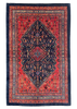 4'4"x6'10" Qashqai Hand Knotted