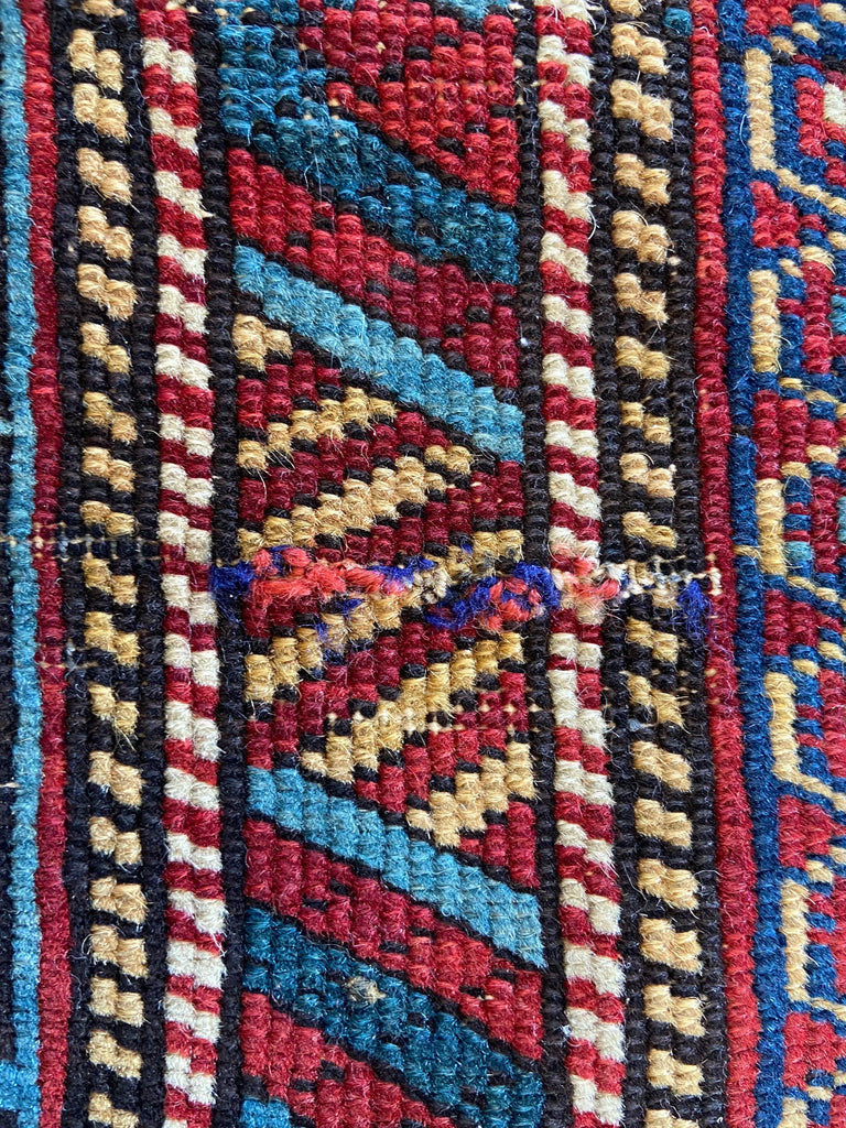 4'4"x6'11" Kuba Hand Knotted