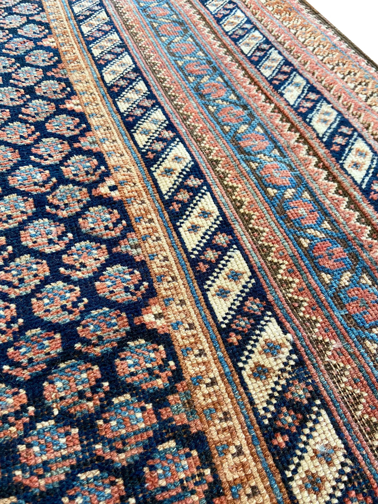 4'4"x6'2" Afshar (s) Hand Knotted