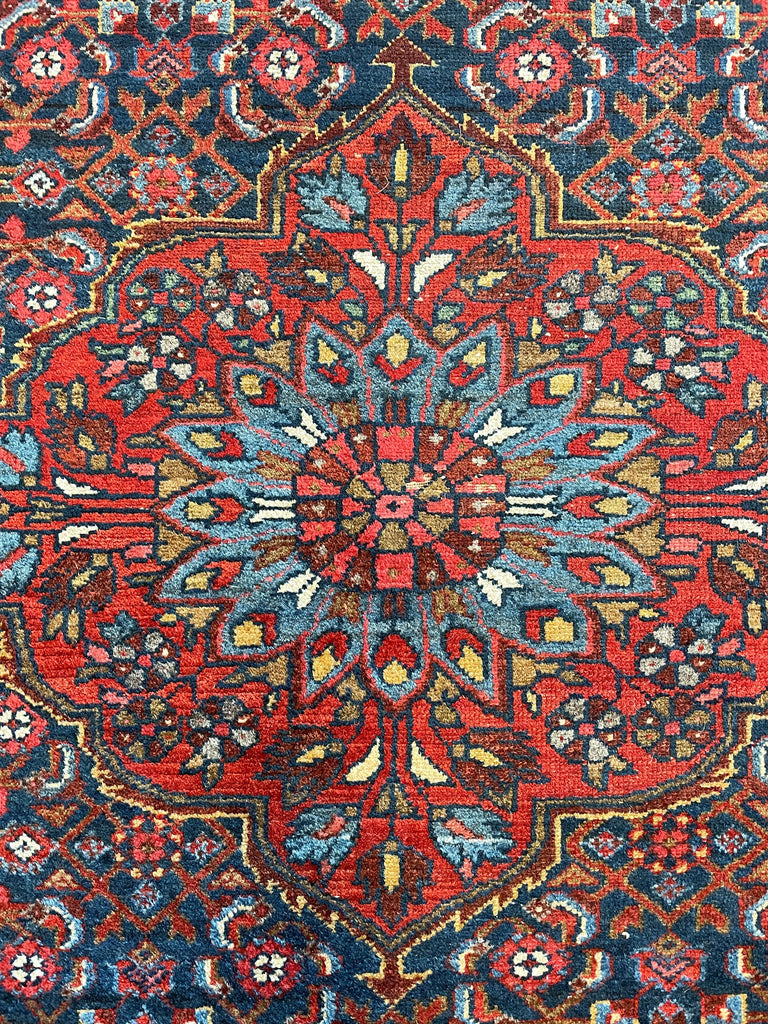 4'4"x6'3" Borchalu Hand Knotted