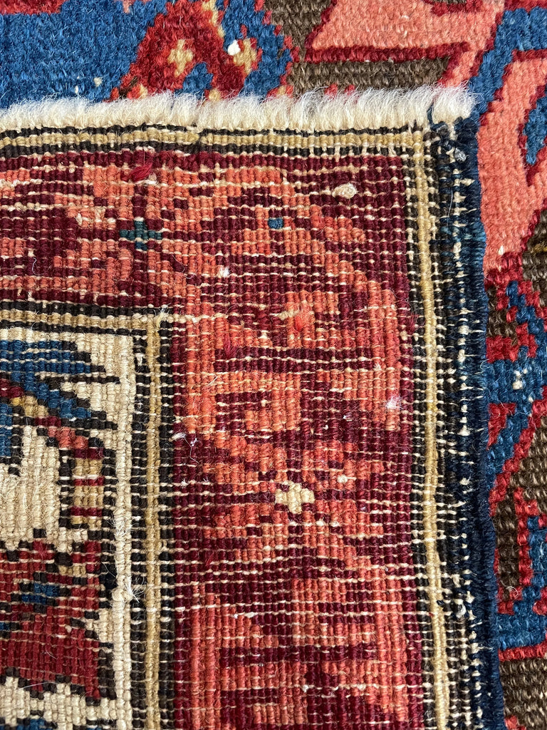 4'4"x6'4" Bijov Kuba Hand Knotted