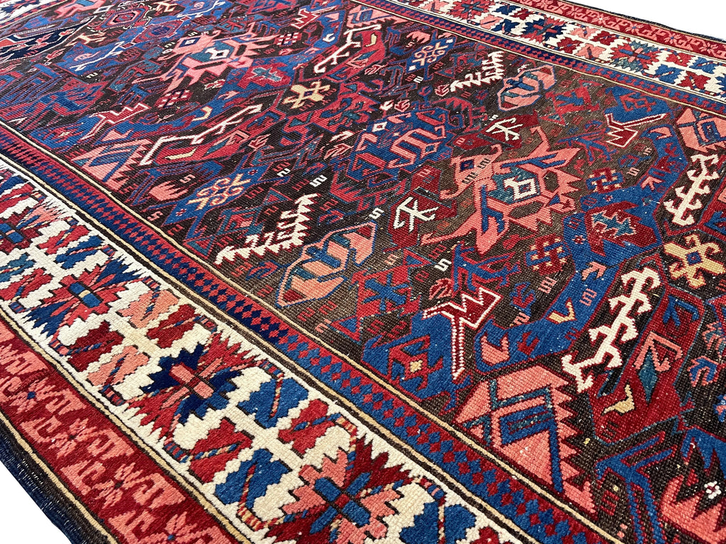 4'4"x6'4" Bijov Kuba Hand Knotted