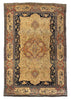 4'4"x6'4" Mohtashem Kashan Hand Knotted