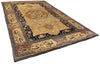 4'4"x6'4" Mohtashem Kashan Hand Knotted