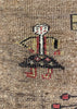 4'4"x6'6" Kurdish Bidjar Hand Knotted