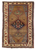 4'4"x6'6" Kurdish Bidjar Hand Knotted
