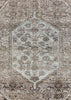 4'4"x6'7" Hamadan Hand Knotted
